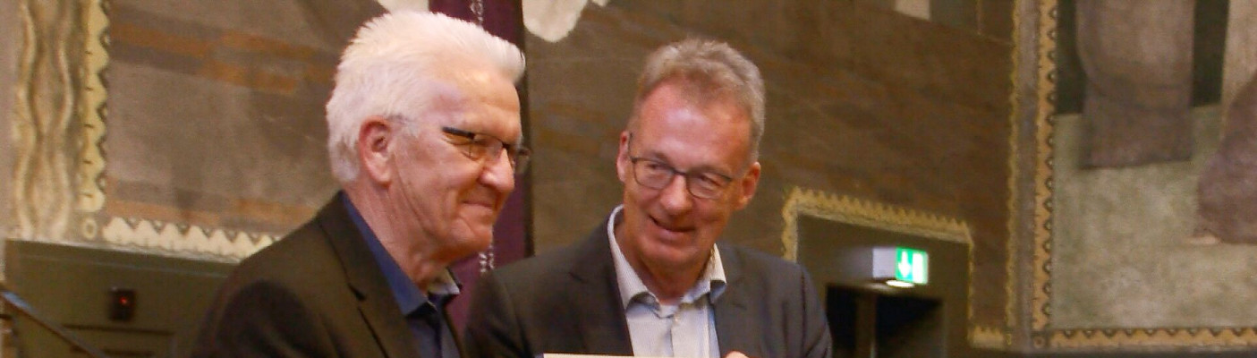 Winfried Kretschmann & Dr. Stefan Lütkes | Bildquelle: RTF.1