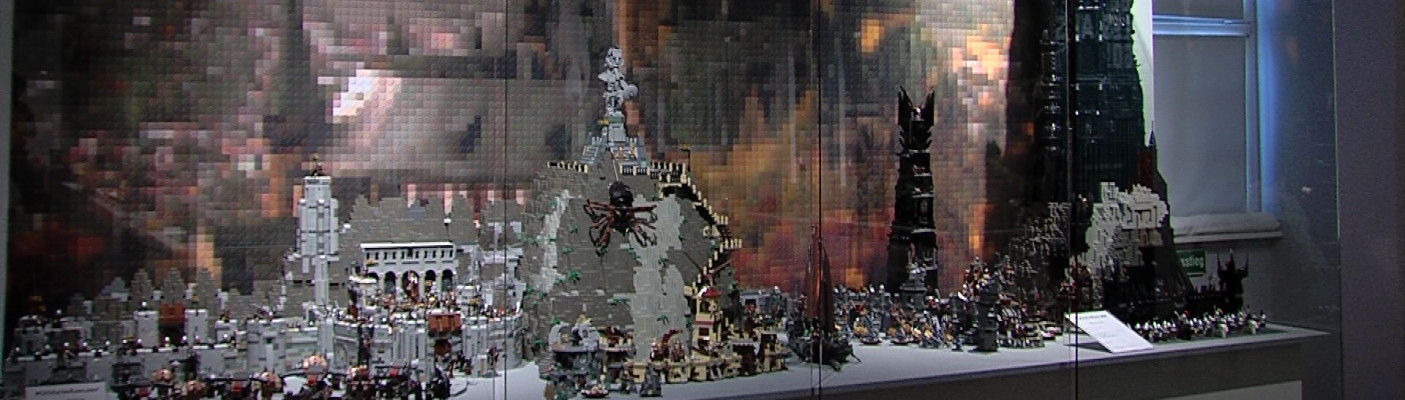 Lego Ausstellung Diorama "Herr der Ringe" | Bildquelle: RTF.1