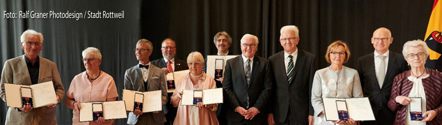 Bundesverdienstkreuz für Konstanze Helber  | Bildquelle: Stadt Rottweil