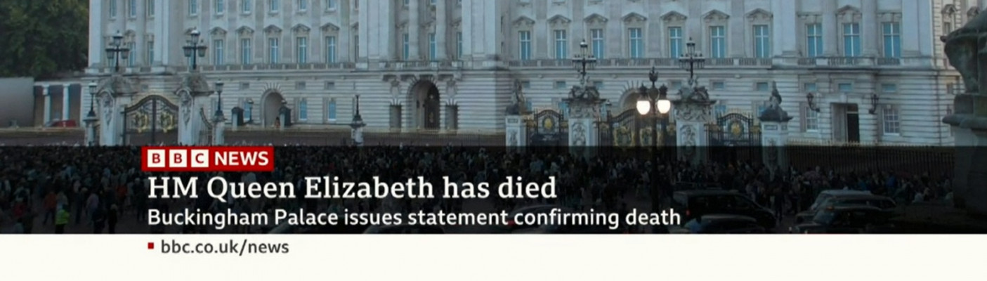BBC: Königin Elisabeth gestorben | Bildquelle: Screenshot BBC