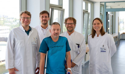Weltweit erste robotergestützte Operation einer Beckenringfraktur | Bildquelle: BG Klinik Tübingen