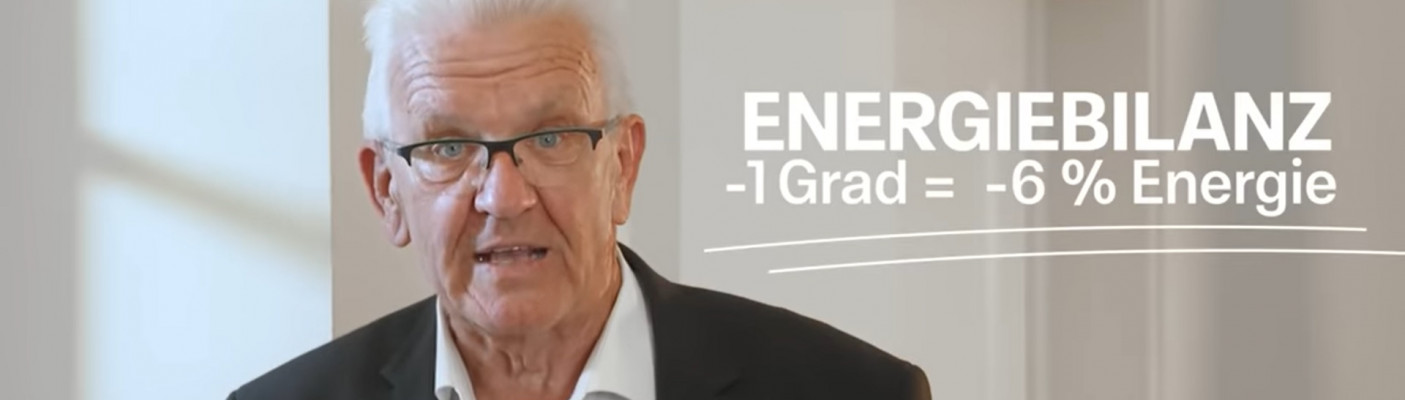 Winfried Kretschmann gibt Tipps zum Energiesparen | Bildquelle: Screenshot