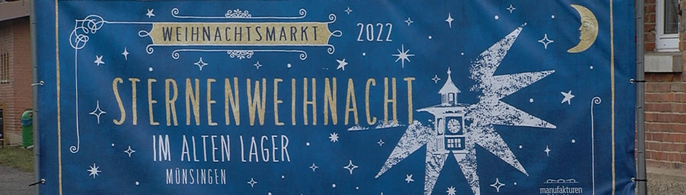 Plakat Sternenweihnacht im Albgut Münsingen | Bildquelle: RTF.1