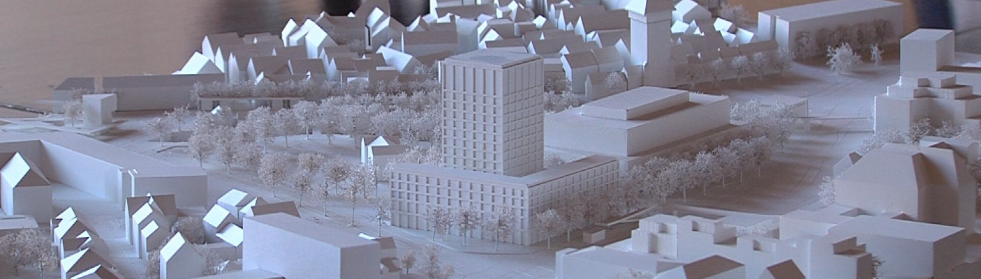 Modell des Hotels im Bürgerpark | Bildquelle: RTF.1