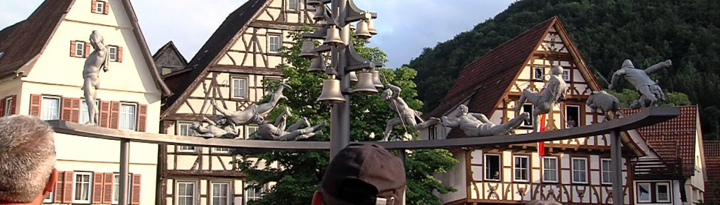 Schäferlaufskulptur enthüllt | Bildquelle: RTF.1 Schäferlaufskulptur enthüllt | Bildquelle: RTF.1
