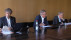 von links nach rechts: Frank Pilz, Roland Wintzen, Thomas Keck bei der Vorstellung des Haushaltsentwurfs 2024 und 2025 | Bildquelle: RTF.1